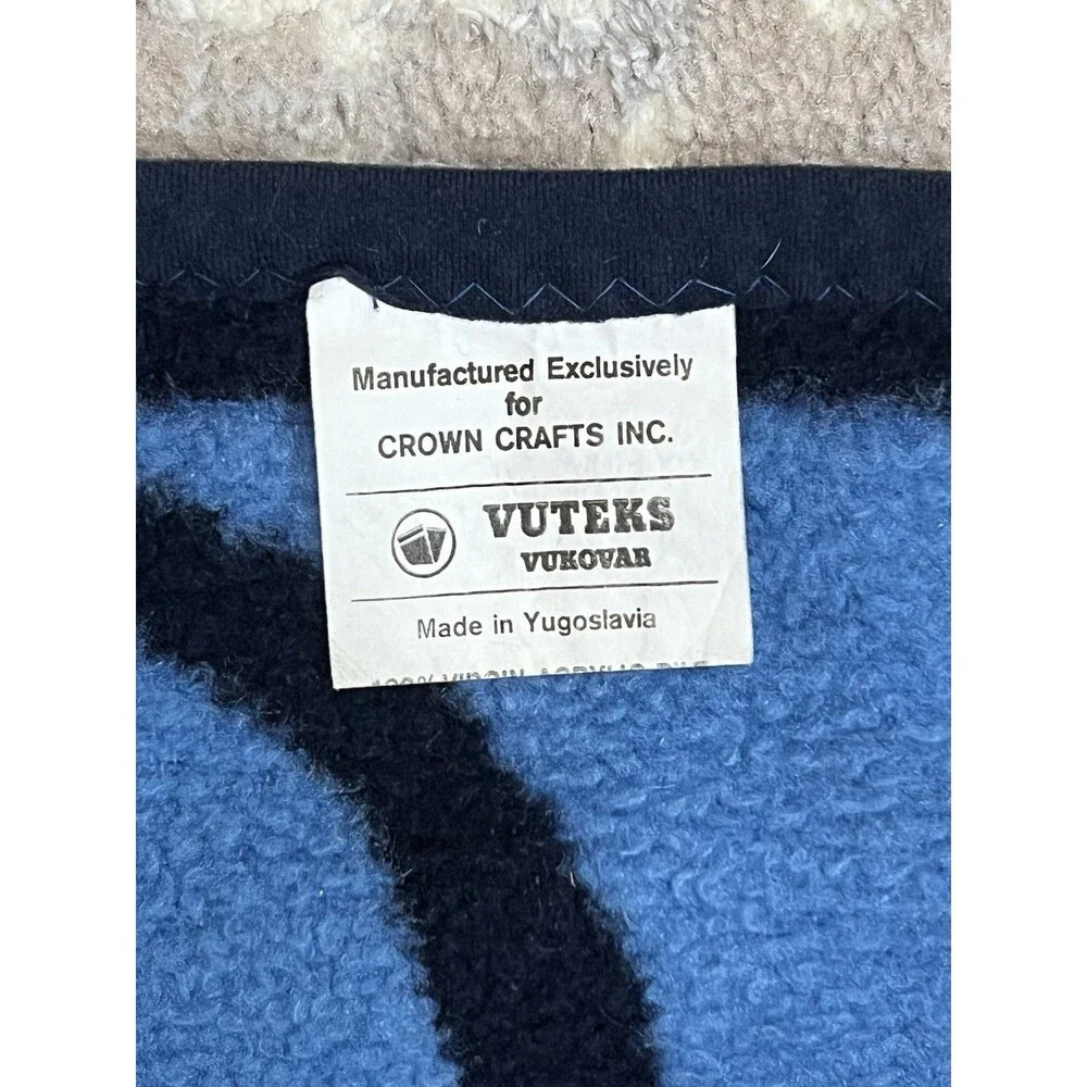 Crown Crafts Vuteks Blanket Throw 57x78